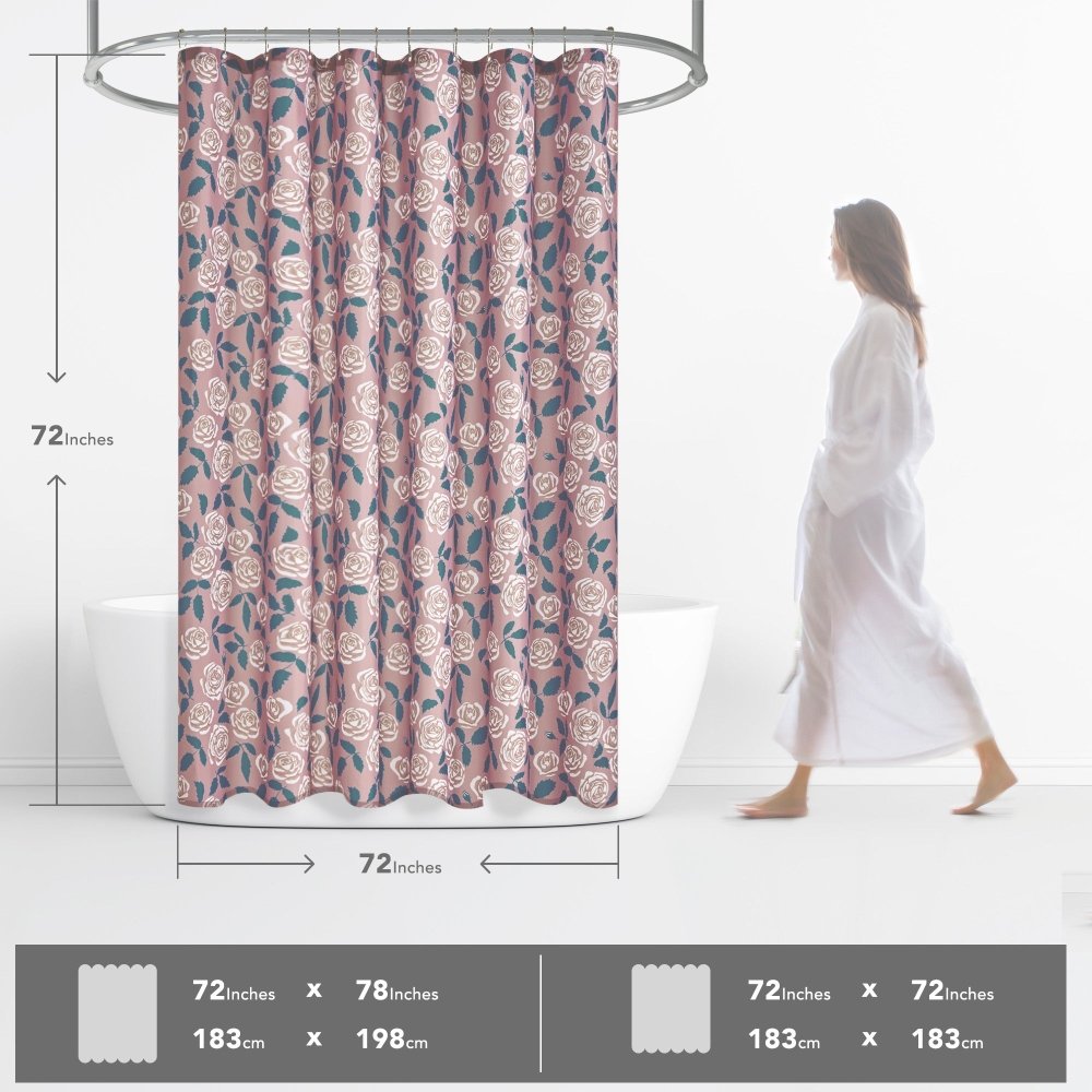 Envogue Bouguet Shower Curtains