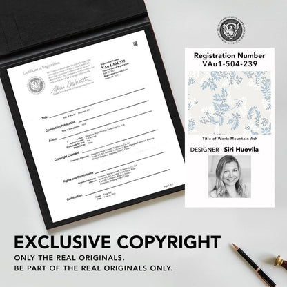 Farmhouse Mountain Ash Blackout Curtains