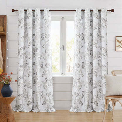 Farmhouse Mountain Ash Blackout Curtains