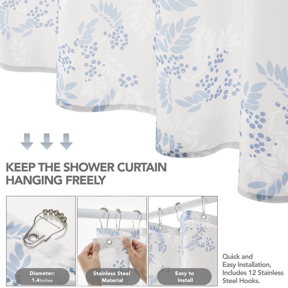 Farmhouse Mountain Ash Shower Curtains