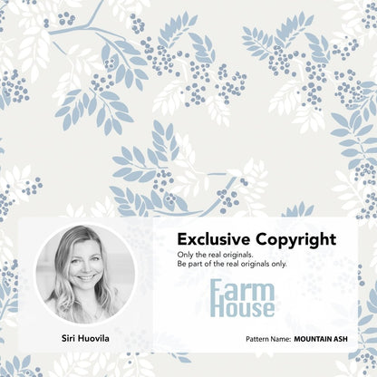 Farmhouse Mountain Ash Shower Curtains