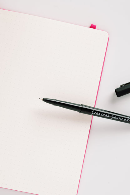 Fineliner Black Marker Pens