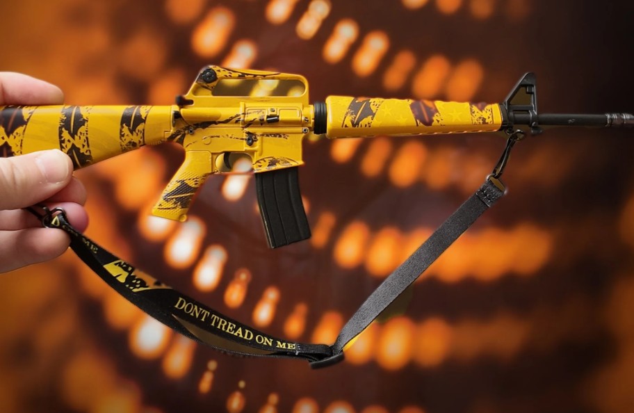 GoatGuns 1/3 Scale Die Cast Special Edition M16A1 'Don't Tread on Me' Rifle GOA16-TREAD