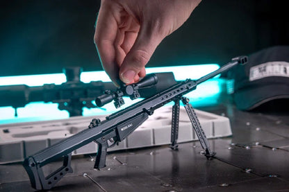 GoatGuns Die Cast 1/3 Scale .50Cal M82A1 Sniper Rifle Model, Black 50-BLACK