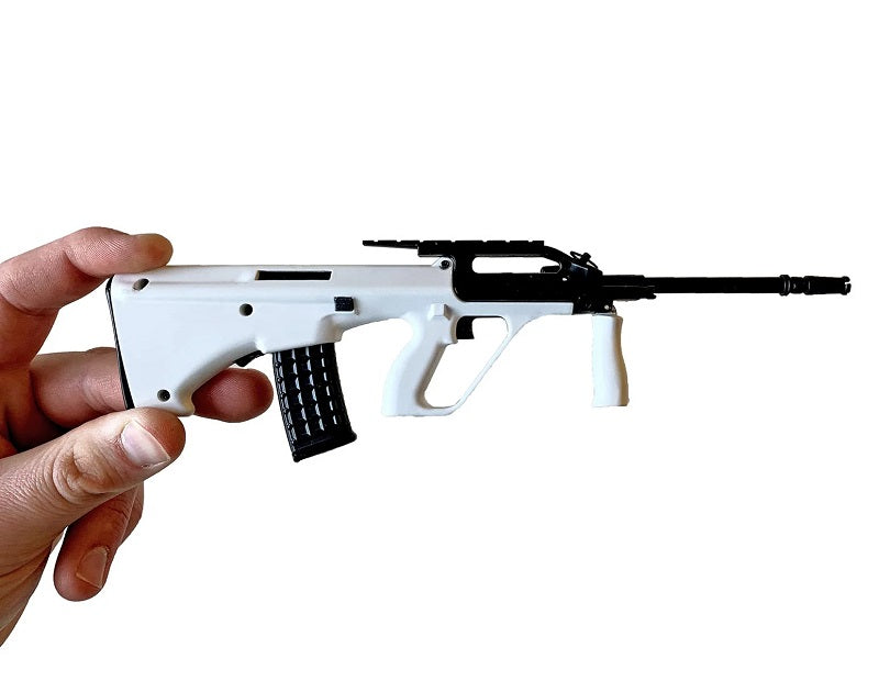 GoatGuns 1/3 Scale Die Cast Bullpup Model AR, White BP-WHITE