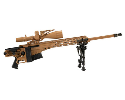 GoatGuns 1/4 Scale Die Cast Barrett MK22 Sniper Gun MRAD Model Tan MK22-TAN
