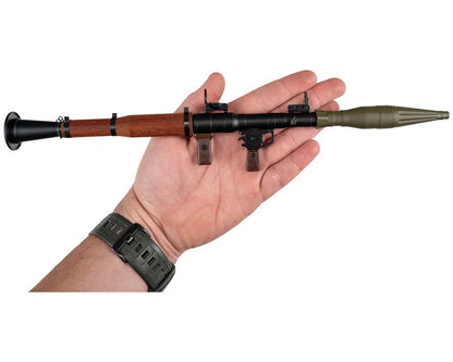 GoatGuns 1/3 Scale Die Cast RPG Rocket Launcher Model, Black RPG-BLACK