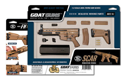 GoatGuns 1/3 Scale Die Cast FN Scar AR Model Gun GOASCAR