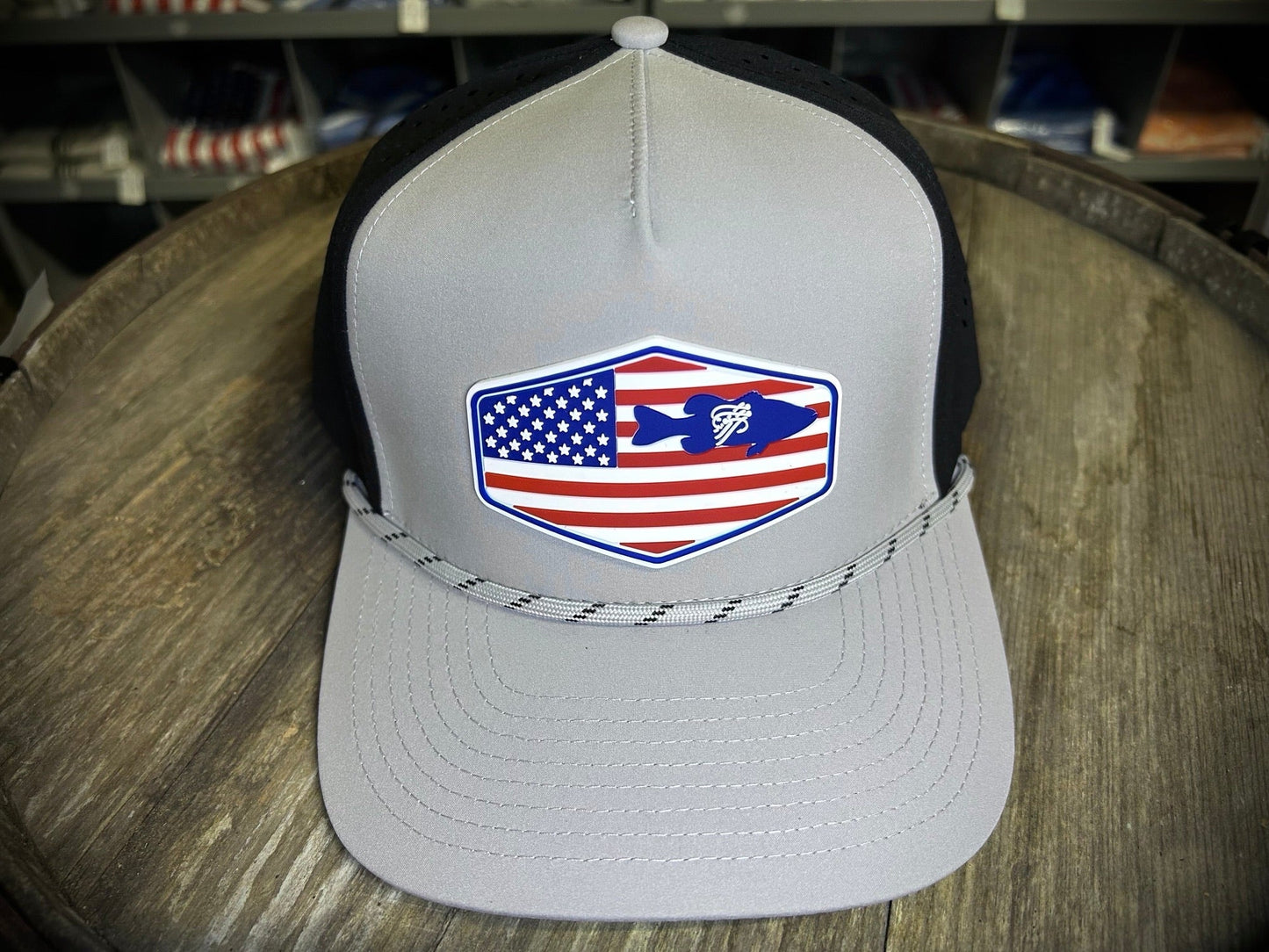 H2O USA BASS GREY/BLACK