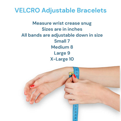 Stress Relief Bracelet - Calm and Balance Support - Adjustable
