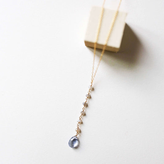 Tanzanite Quartz Yoga Pendant