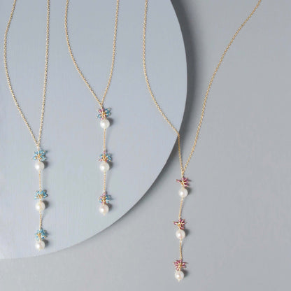 Pearl and Gemstone Necklace Collection