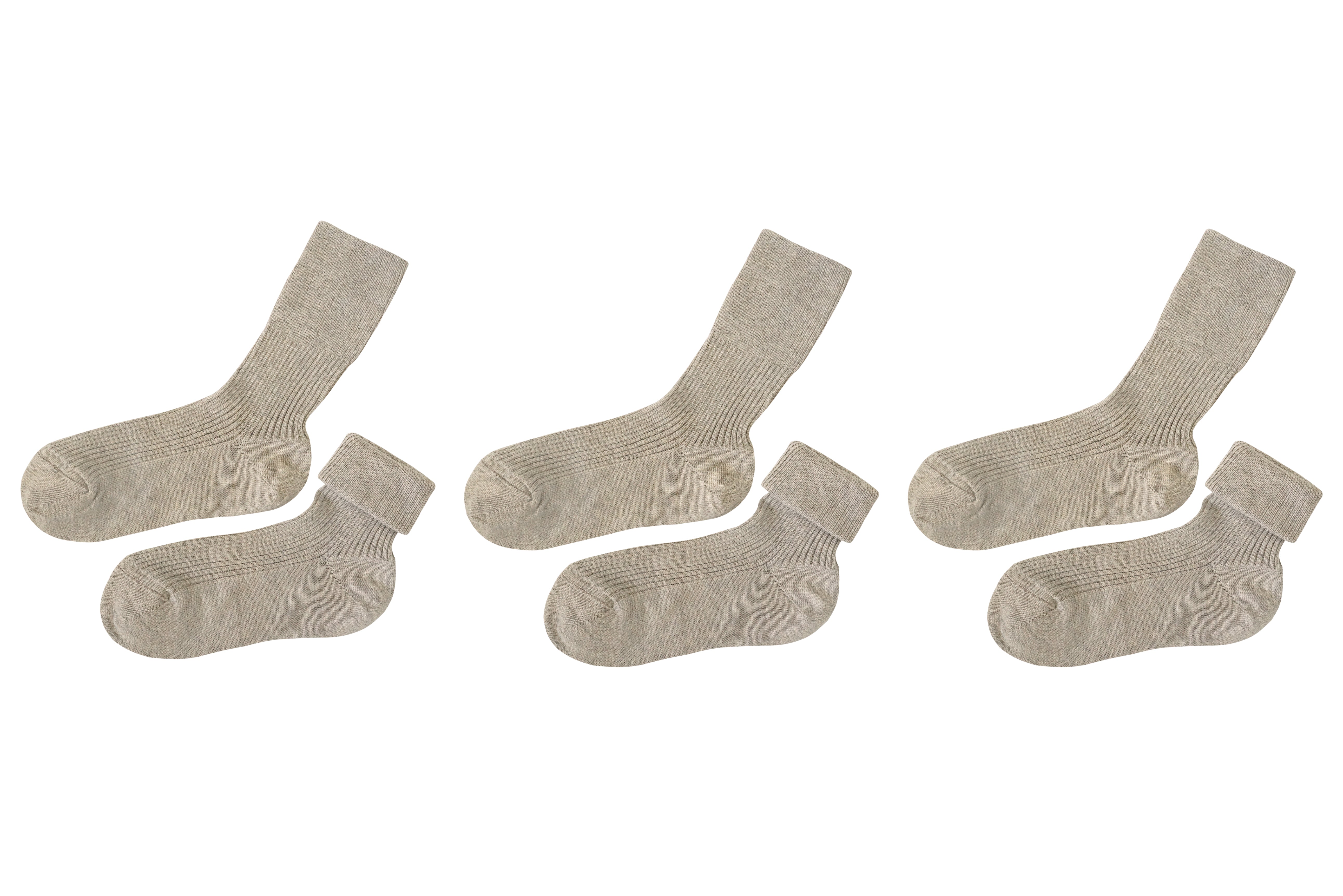 tittimitti® 100% Organic Cotton Kid's Socks (3-Pack) – Made in Italy, Unisex, Soft & Breathable for Boys & Girls.