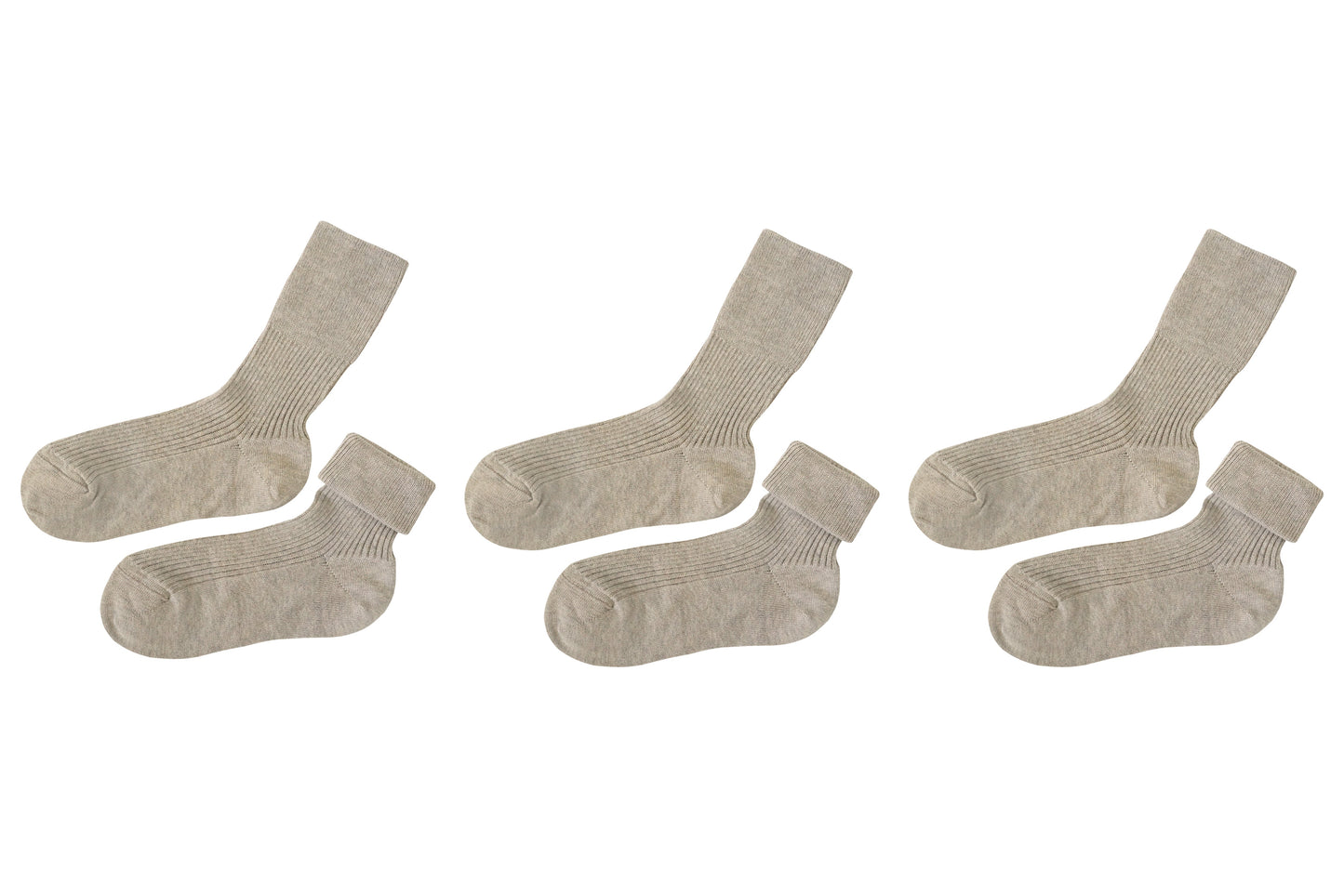 tittimitti® 100% Organic Cotton Kid's Socks (3-Pack) – Made in Italy, Unisex, Soft & Breathable for Boys & Girls.