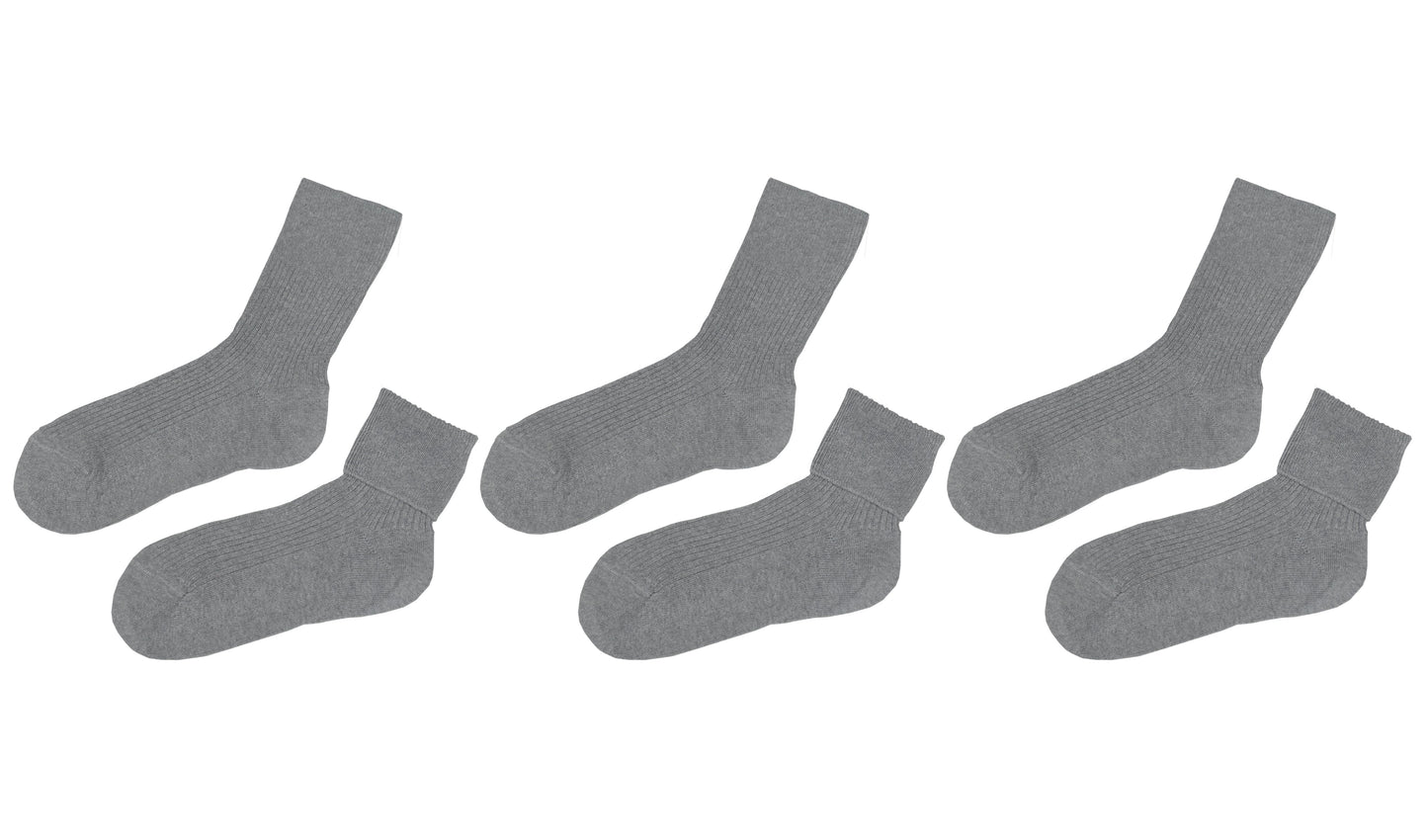 tittimitti® 100% Organic Cotton Kid's Socks (3-Pack) – Made in Italy, Unisex, Soft & Breathable for Boys & Girls.