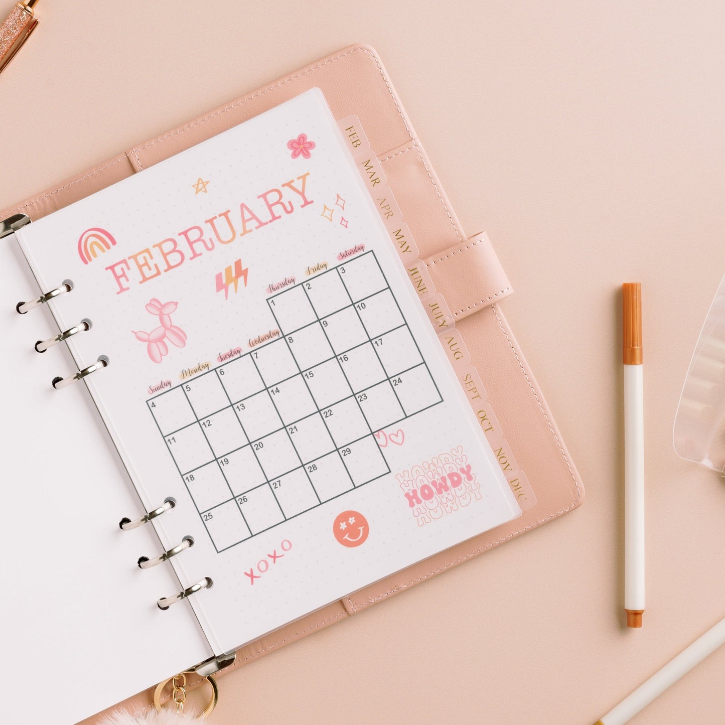 Monthly 12 Tab Dividers