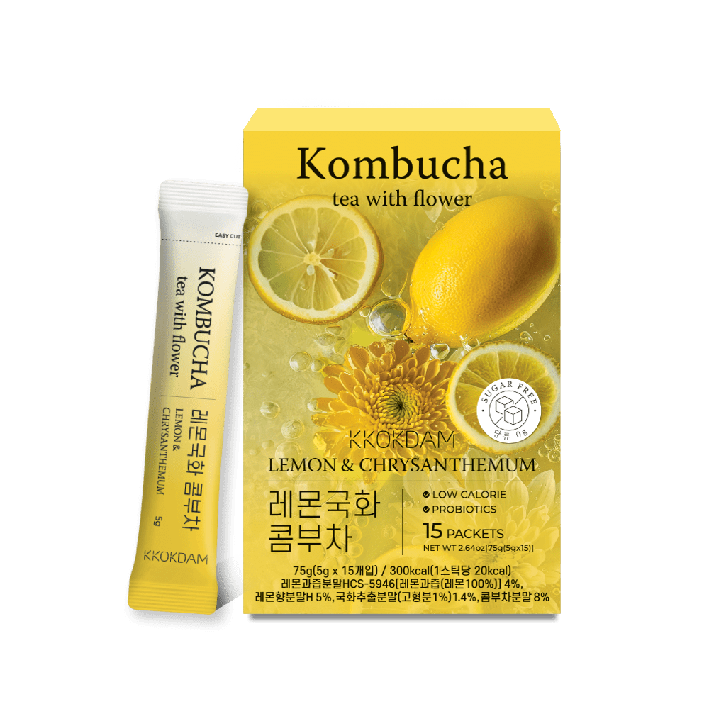 KKOKDAM 4 Kinds of Samplers Collection, get a FREE box of kombucha!