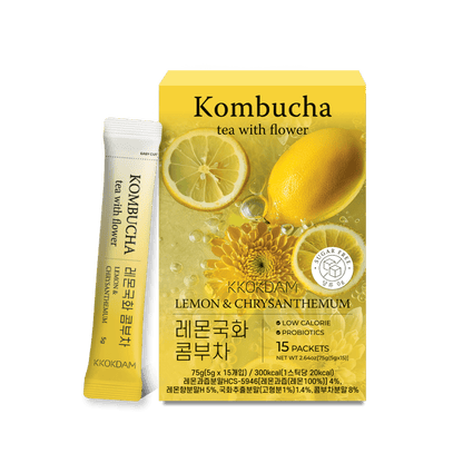 KKOKDAM 4 Kinds of Samplers Collection, get a FREE box of kombucha!