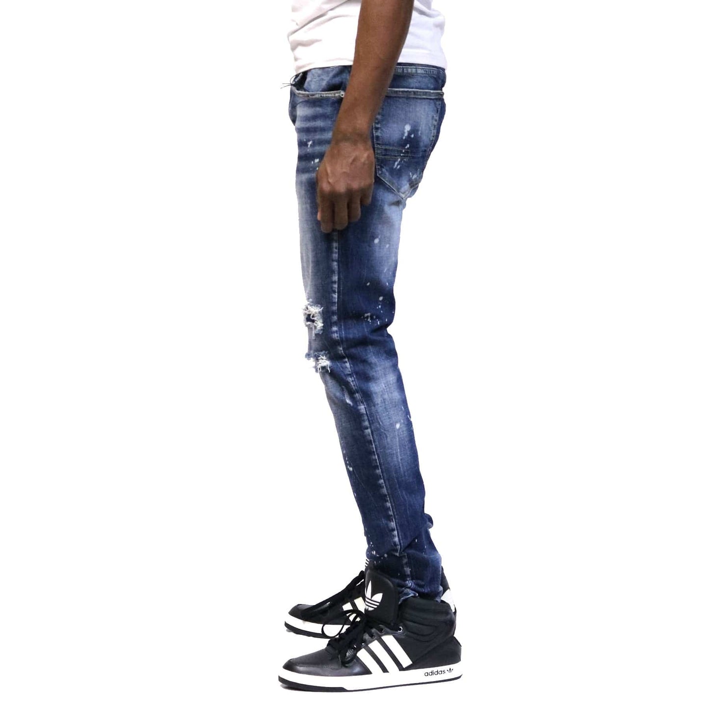 GEROME New Washed Skinny Denim Pants