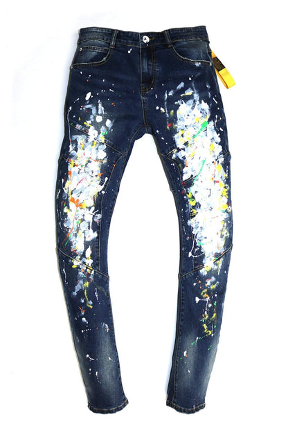ROBIN Washed Skinny Denim Pants