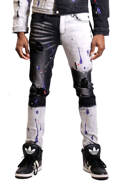 Russel Washed Skinny Denim Pants