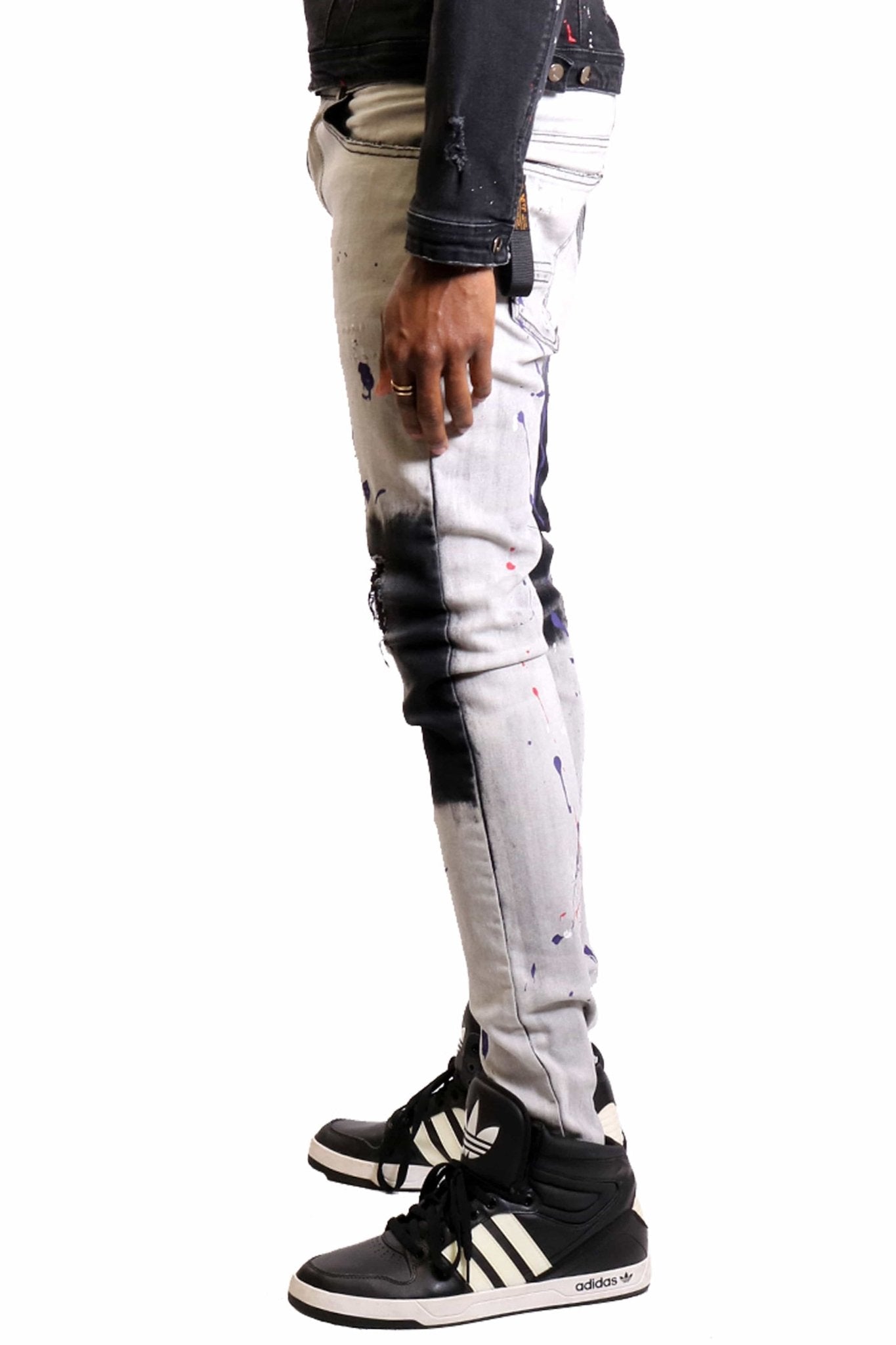 Russel Washed Skinny Denim Pants