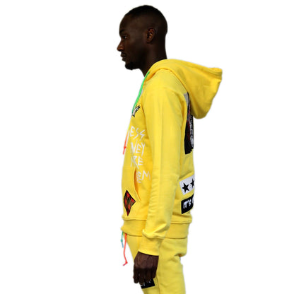 Giallo Premium Pullover Hoodie