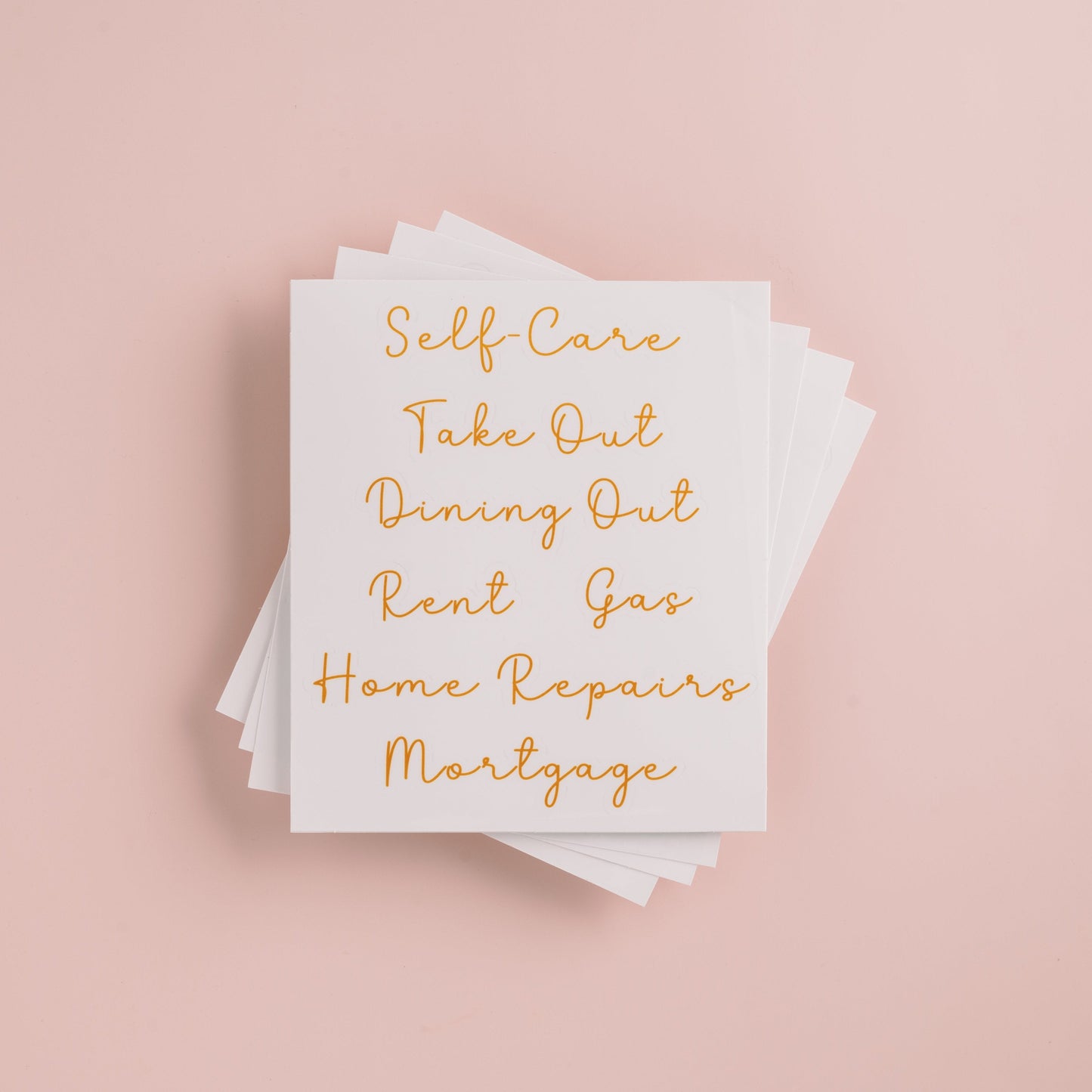 Self Care Budget Binder Kit