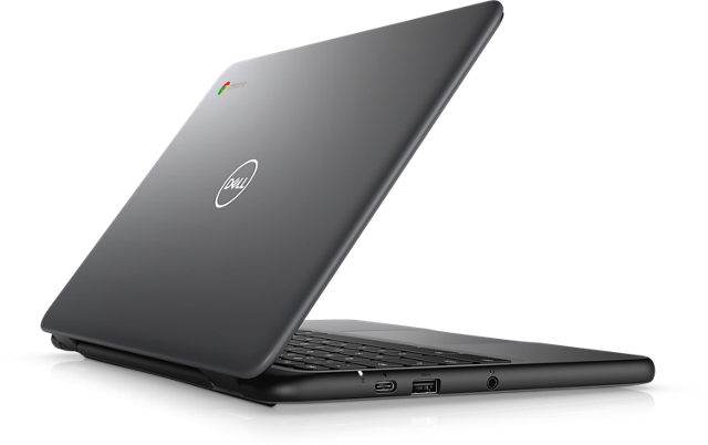 Dell Chromebook 3100 Chrome OS Laptop - 11.6" Display Intel Celeron Dual Core - 4 GB RAM 16 GB eMMC Intel HD Graphics