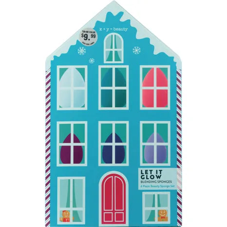 X+Y BEAUTY Let It Glow Blending Sponge Set