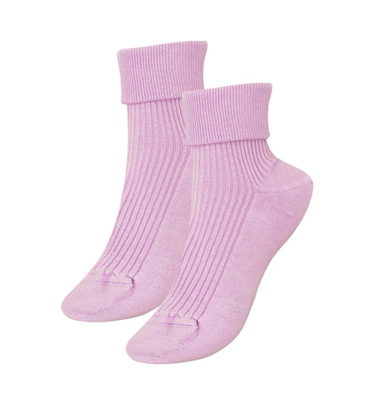 tittimitti® 100% Organic Combed Cotton Women's Socks. 1 Pair. Made in Italy.