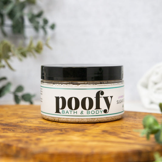 Lavender Lemon Creamy Sugar Scrub Organic