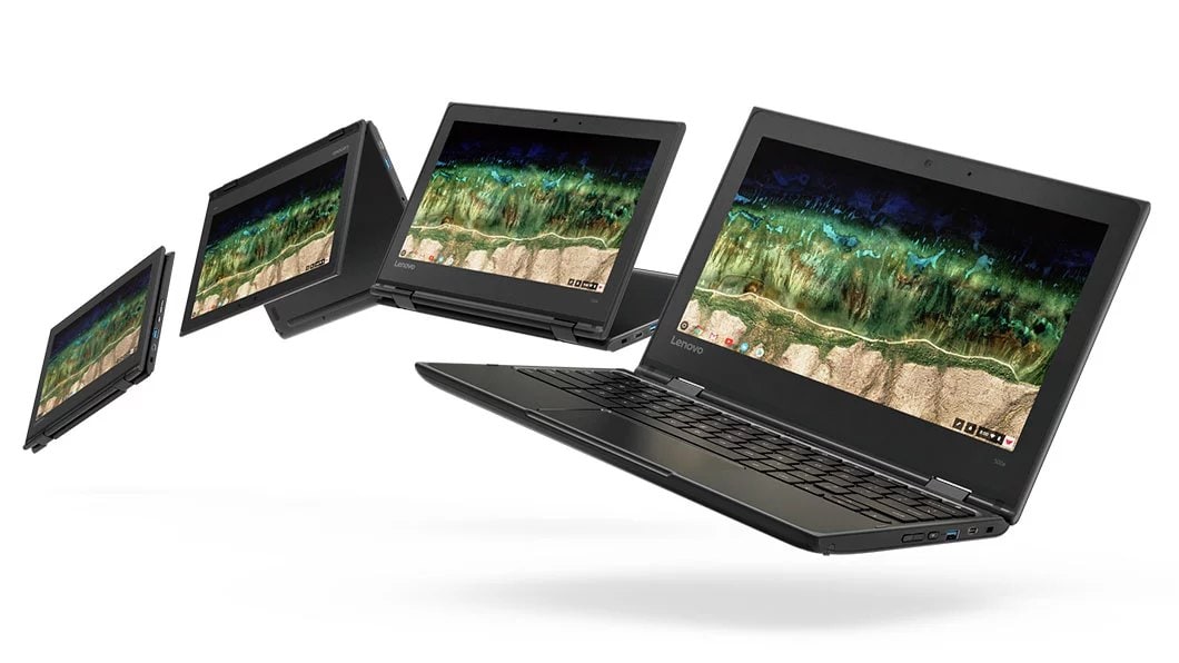 Unlock Versatility: Lenovo 11" 2-in-1 Touchscreen Chromebook