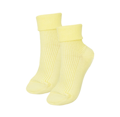 tittimitti® 100% Organic Combed Cotton Women's Socks. 1 Pair. Made in Italy.