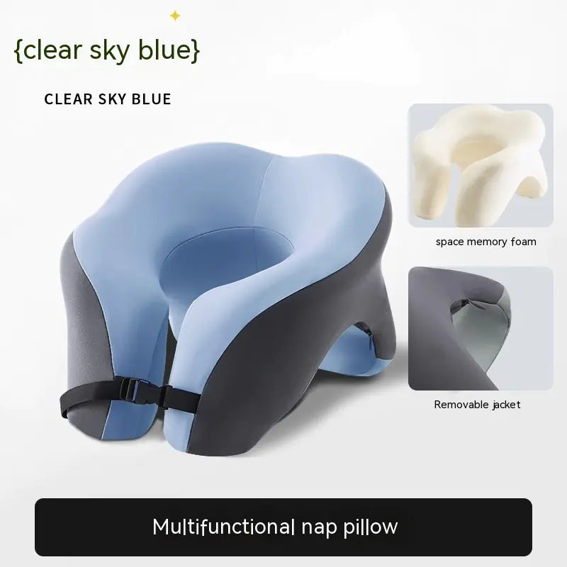 CozyHug Memory Foam Nap Pillow