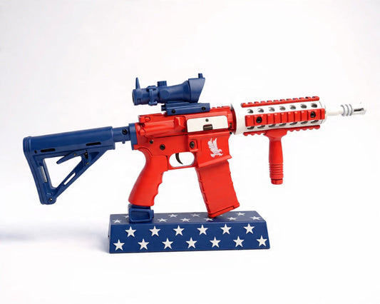 GoatGuns 1/3 Scale Die Cast AR15 Desktop Model, USA AR-USA