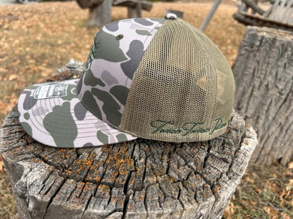 MARSH DUCK CAMO - EMBROIDERED