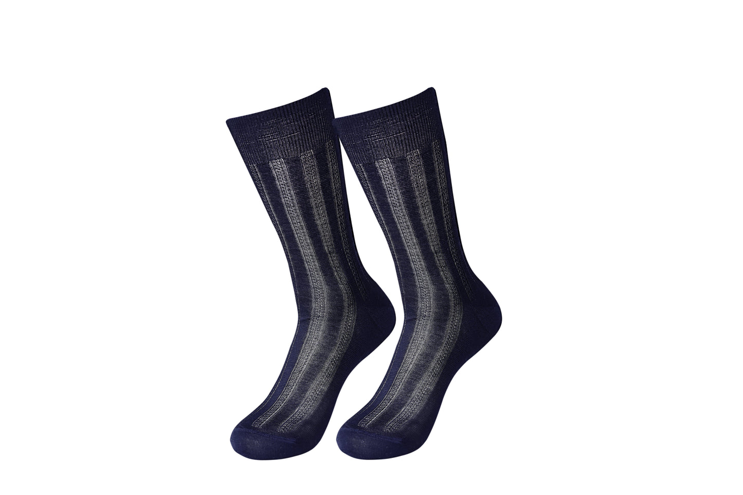 tittimitti® 100% Mercerized "Filo di Scozia" Cotton Men's Dress & Trouser Socks. 3-Pack. Made in Italy