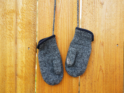 tittimitti® 100% Virgin Wool Baby Toddler Kids Thumbed Mittens OEKO-TEX Standard 100