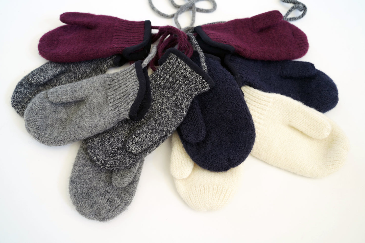 tittimitti® 100% Virgin Wool Baby Toddler Kids Thumbed Mittens OEKO-TEX Standard 100