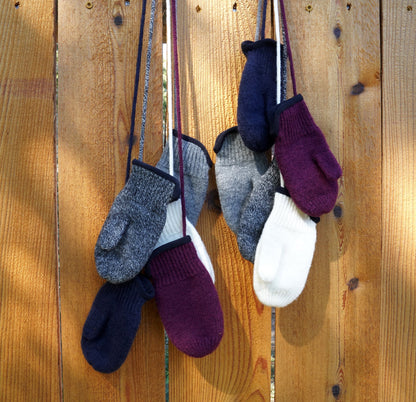 tittimitti® 100% Virgin Wool Baby Toddler Kids Thumbed Mittens OEKO-TEX Standard 100