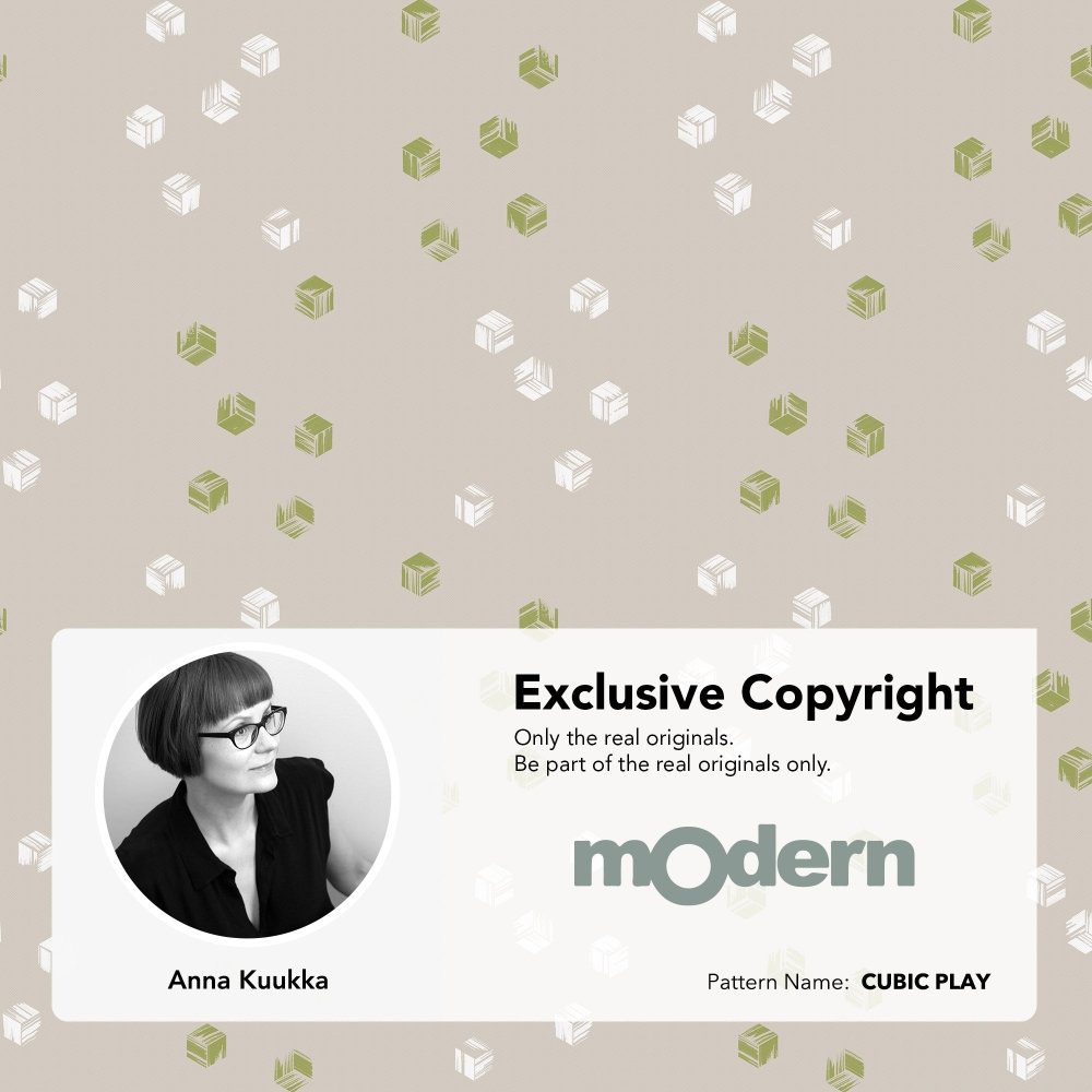 Modern Cubic Play Bedding Set