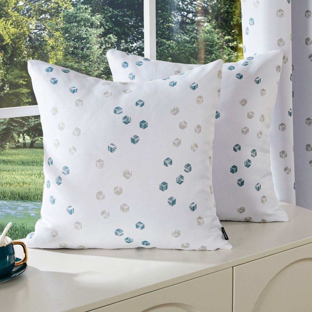Modern Cubic Play Cushion Covers