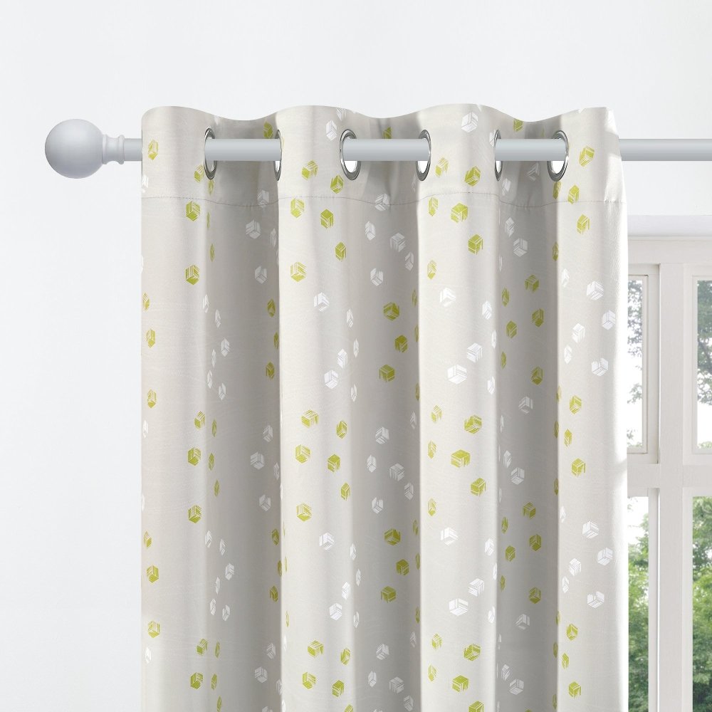 Modern Cubic Play Thermal Blackout Curtains