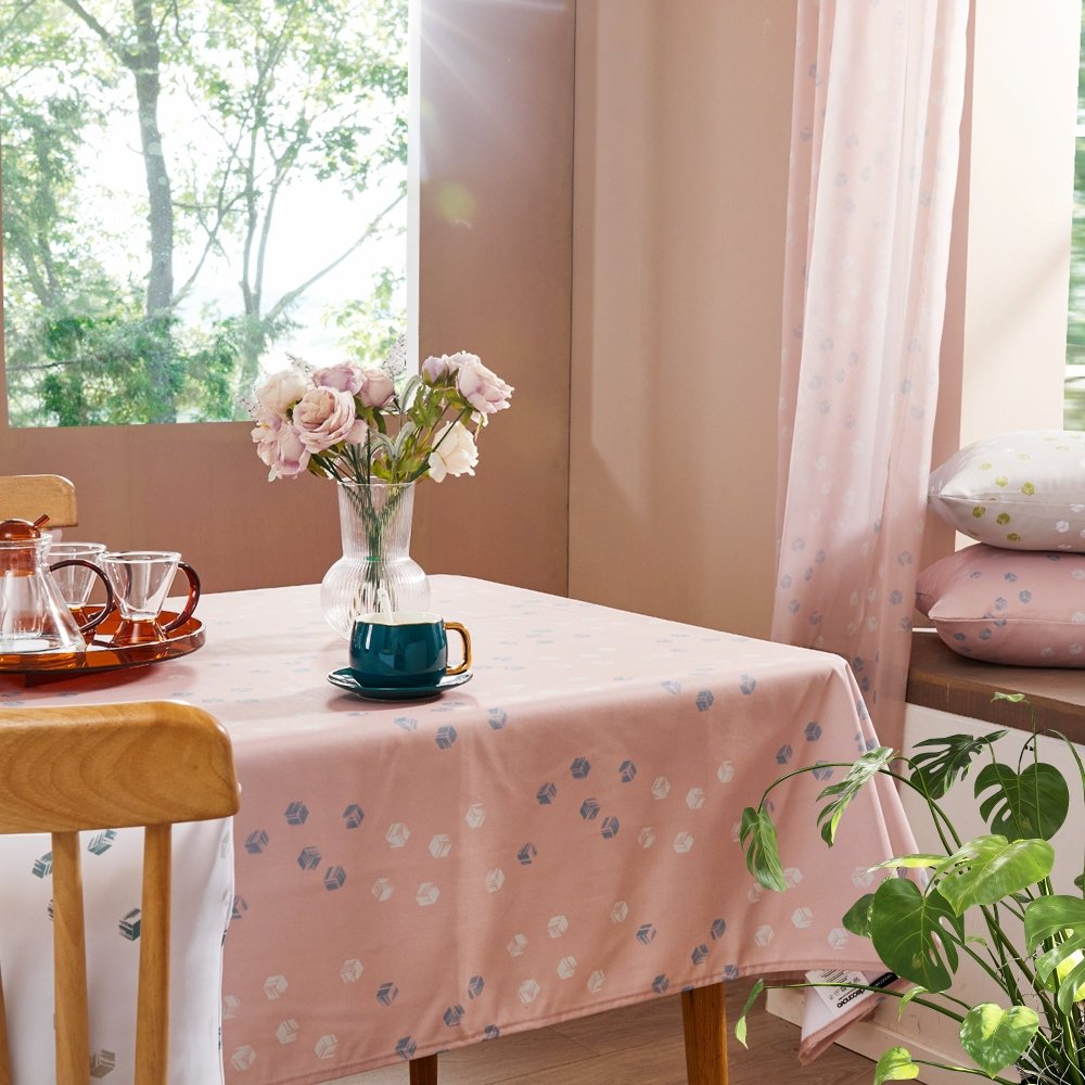 Modern Cubic Play Waterproof Tablecloth