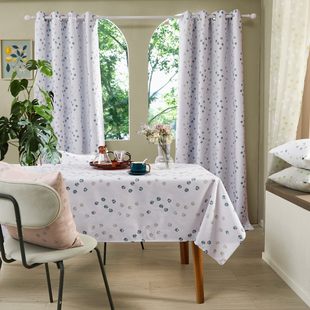 Modern Cubic Play Waterproof Tablecloth