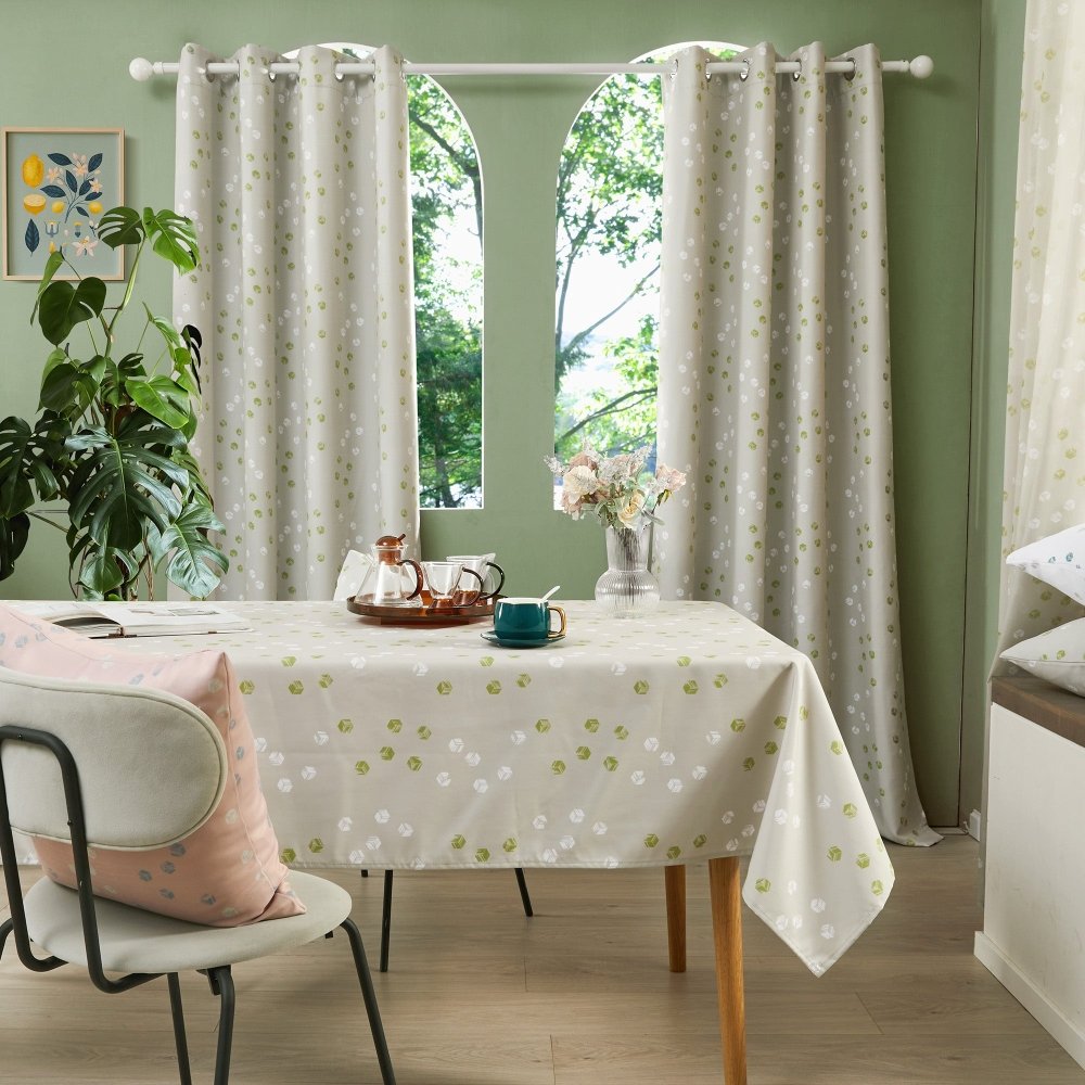 Modern Cubic Play Waterproof Tablecloth