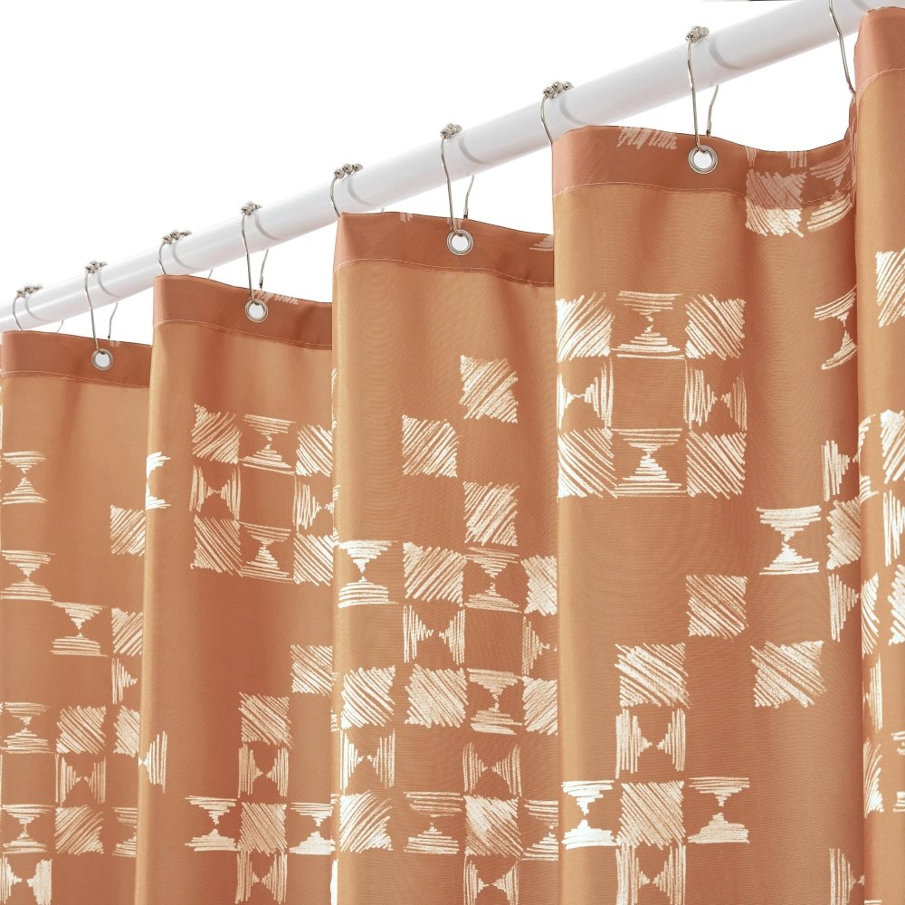 Modern Patchwork Shower Curtains