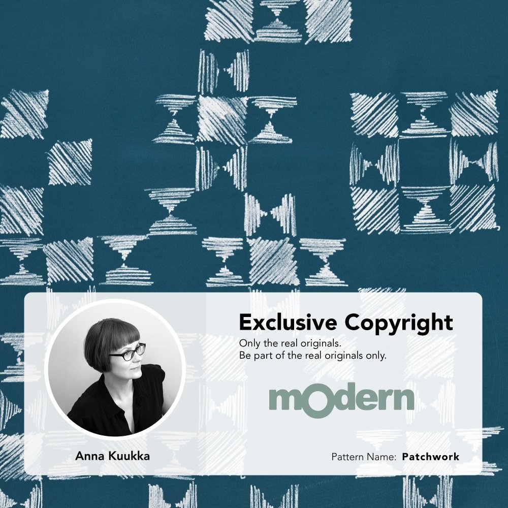 Modern Patchwork Shower Curtains