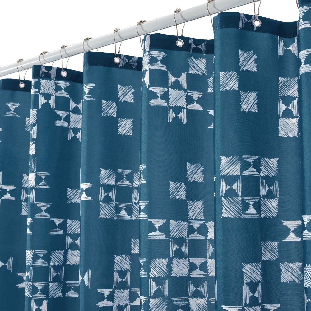 Modern Patchwork Shower Curtains